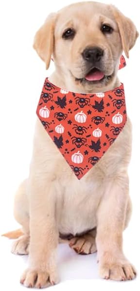 iPeti-Christmas Dog Bandanas -Premium & Silky Poly Fabric 100% Handmade