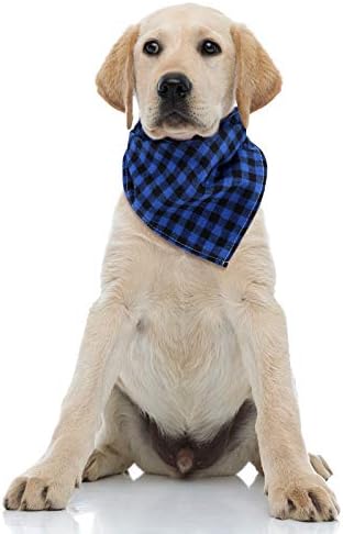 Christmas Dog Bandanas 6 Pieces Style,16.1 Inch)