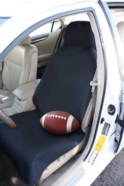 Coverking Compatible for Universal Front Bucket Seatshield Black