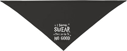 I Solemnly Swear I Am Up to No Good Dog Bandana