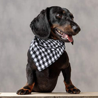 Christmas Dog Bandanas 6 Pieces Style,16.1 Inch)