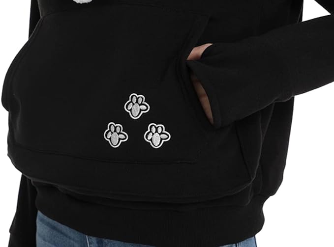 LINYUCHEN Cat Dog Pouch Hoodie Large Pet Pouch