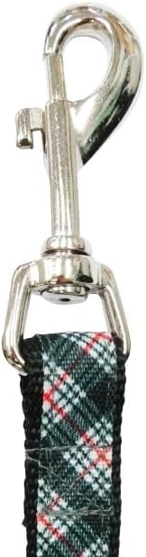 Dog Leash, Winter Plaid, Small/Medium