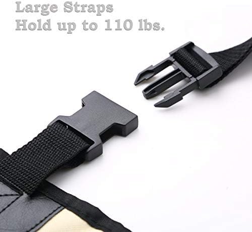 PET MAGASIN Durable Black Pet Car Seat Cover