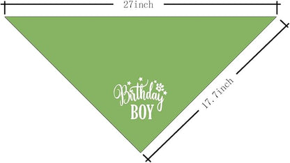 Birthday Dog Bandana 1st Birthday (A20)