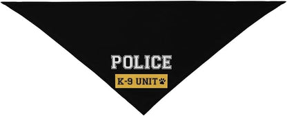 Costume Accessory Set Pet Dog Bandana,Costume Accessory Set Pet,for Halloween Christmas Cosplay Role Play Party (K-9 Unit Police)