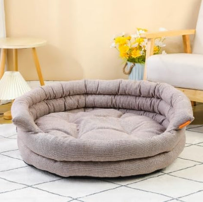 Orthopedic Dog Bed Sofa Bed for Small and Medium-Sized Dogs 19.5 * 19.5 * 7.5)