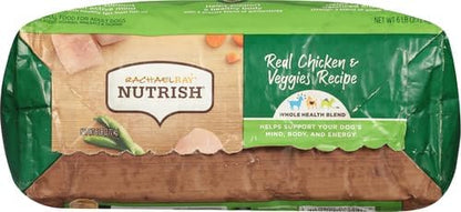 Premium Natural Dry Dog Food with Added Vitamins, Minerals & Taurine, Real Chicken & Veggies Recipe, 6 Pounds (Packaging May Vary)