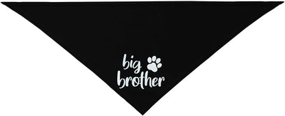 Big Brother Gender Reveal Baby Announcement Dog Bandana