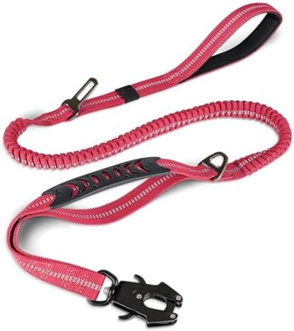 Joytale Tactical Dog Leash Heavy Duty 4-6FT Shock 2 Padded