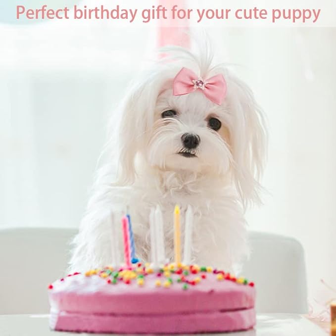 Yxiang 60PCS Small Dog Bows