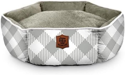 Show and Tail The Cushioned Comfy Dog Bed Soft Fleececanvas Print Fluffy Dog Bed