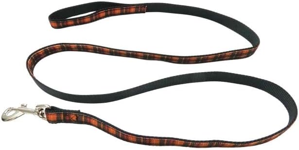 Dog Leash, Cider Plaid, Small/Medium