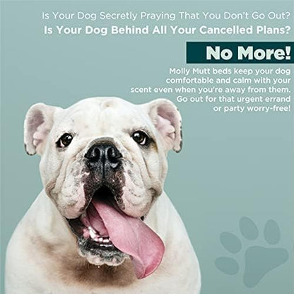 Molly Mutt Water-Resistant Dog Bed Liner Small,22"x27"x4.75"