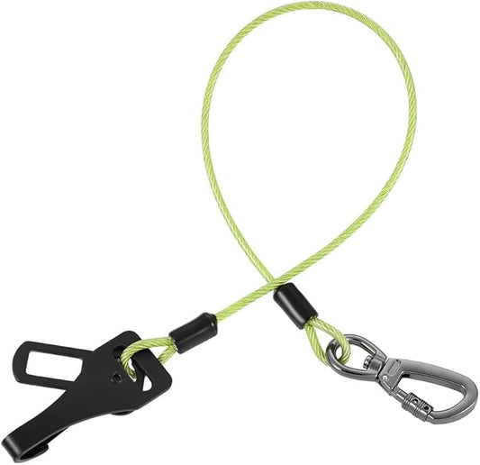 Dog Seat Belt 3-in-1 Dog seat Belt Harness for car,Chew Proof Dog Leash for Car Use,Dog Seatbelt,Steel Rope Dog car seat Belts with Clip Hook Latch & Buckle (Green, 24 inch/60 CM)