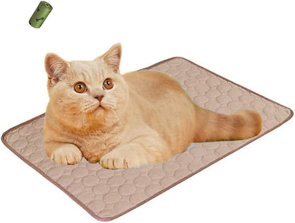 MICROCOSMOS Summer Cooling Mat & Sleeping Pad- Water Absorption Top 19" x 15")