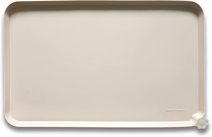 Hoki Found L Silicone Pet Food Mats Tray