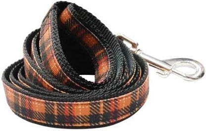 Dog Leash, Cider Plaid, Small/Medium