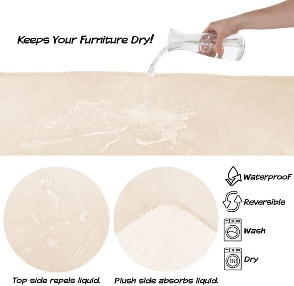 PETMAKER Waterproof Pet Blanket 50x60-Inch Reversible