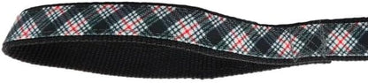 Dog Leash, Winter Plaid, Large/X-Large