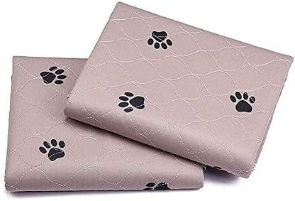 SincoPet Washable Dog Pee Pads with Puppy Grooming Gloves