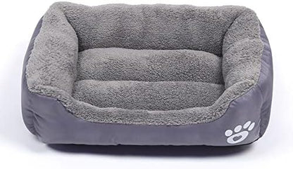Barelove Square Dog Bed Mattress Washable Kennel