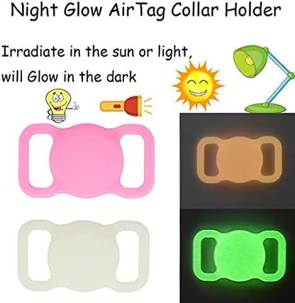 Air Tags-2 Pack Airtag Dog Collar Holder SWINCHO 1-3cm Width