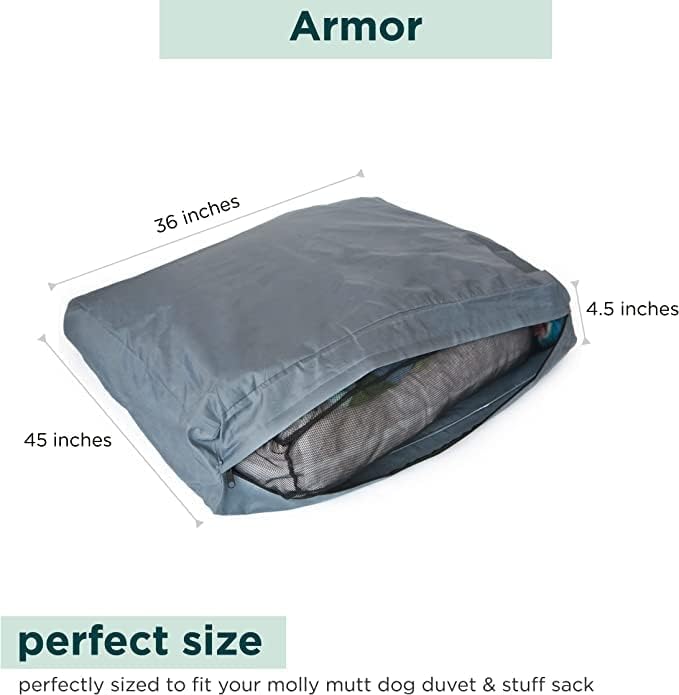 Molly Mutt Water-Resistant Dog Bed Liner 27”x36”x4.75”