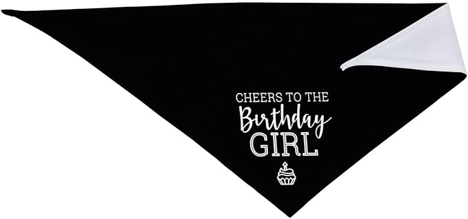Birthday Girl Dog Bandana