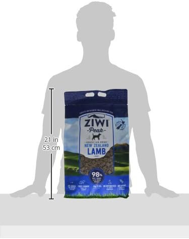 ZIWI Peak Air-Dried Dog Food – Lamb - All Natural, High Protein, Grain Free, Limited Ingredient w/ Superfoods (140.8oz)