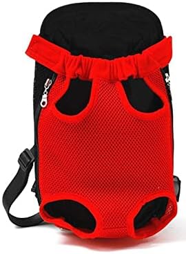 Pet Carrier Backpack, Adjustable Pet Front Cat Dog Carrier Backpack Travel Bag, Legs Out, Easy-Fit for Traveling Hiking Camping for Small Medium Dogs Cats Puppies