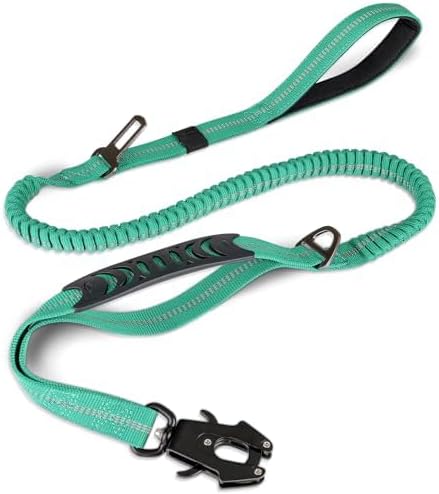 Joytale Tactical Dog Leash Heavy Duty 4-6FT Shock 2 Padded