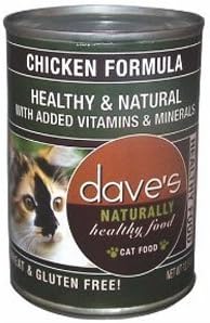 Dave'S Pet Food Chicken Formula Food (12 Cans Per Case), 12.5 Oz.