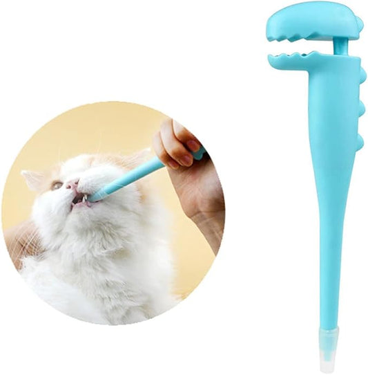 Cat Pill Shooter, Pet Pill Dispenser with 2 Silicone Tips, Medicine Pill Pusher for Cats, Puppies and Small Animals