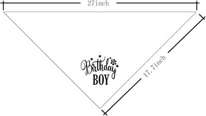 Birthday Dog Bandana 1st Birthday (A16)