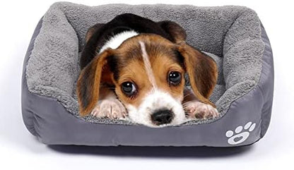 Barelove Square Dog Bed Mattress Washable Kennel
