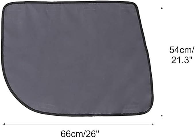 MiOYOOW 2PCS Dog Car Door Protectors (26 * 21.3")
