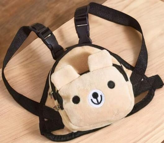 Pet Snack Backpack for Small Dogs & Cats (Beige)