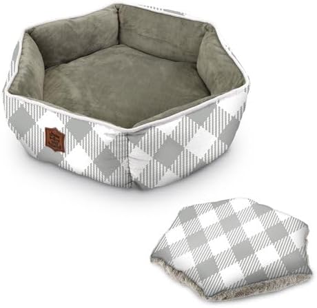 Show and Tail The Cushioned Comfy Dog Bed Soft Fleececanvas Print Fluffy Dog Bed