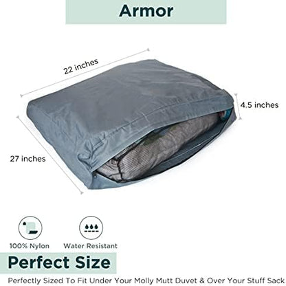 Molly Mutt Water-Resistant Dog Bed Liner Small,22"x27"x4.75"