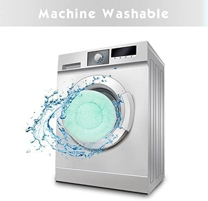 Anti Anxiety Round Fluffy Plush Faux Fur Warm Washable Dog Bed & Cat Bed Sleep（20"/24"/27''） (24",