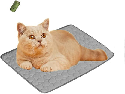 MICROCOSMOS Summer Cooling Mat & Sleeping Pad- Water Absorption Top 19" x 15")