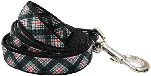 Dog Leash, Winter Plaid, Small/Medium