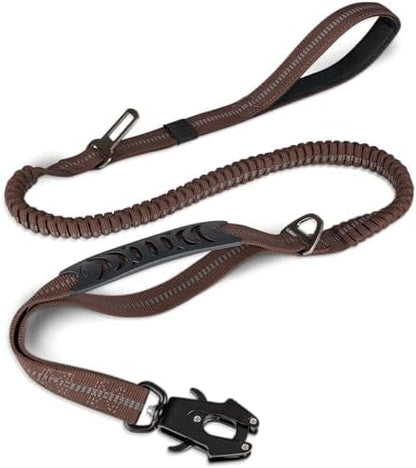 Joytale Tactical Dog Leash Heavy Duty 4-6FT Shock 2 Padded