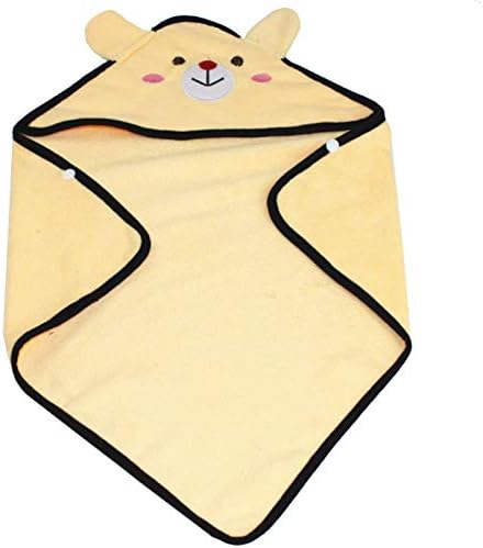 Goclothod Pet Hooded Bath Towel Puppy Drying Bath Towel Absorbent Bathrobe Warm Blanket