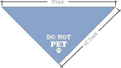 Do Not Pet Dog Bandana (E60)