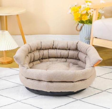 Orthopedic Dog Bed Sofa Bed for Small and Medium-Sized Dogs 19.5 * 19.5 * 7.5)