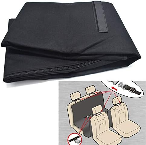 Car Rear Back Seat Cover Dog Mat Blanket Hammock Pup Travel Pad Protector