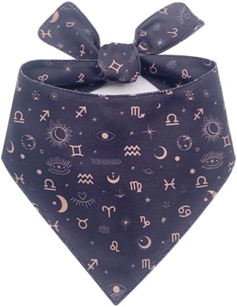 iPeti-Luxury Pet V Shaped Dog Bandanas -Premium & Silky Poly Fabric 100% Handmade