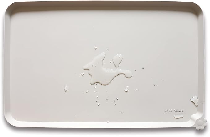 Hoki Found L Silicone Pet Food Mats Tray